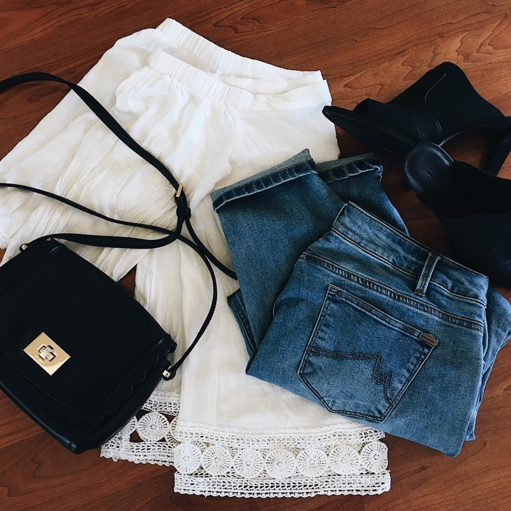 White Off The Shoulder Top
